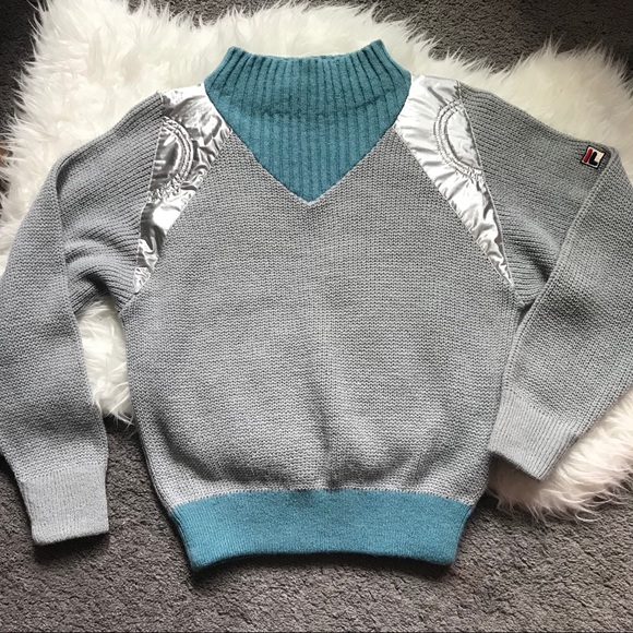 Fila Sweaters - Vintage 80’s FILA women’s wool blend Pull over